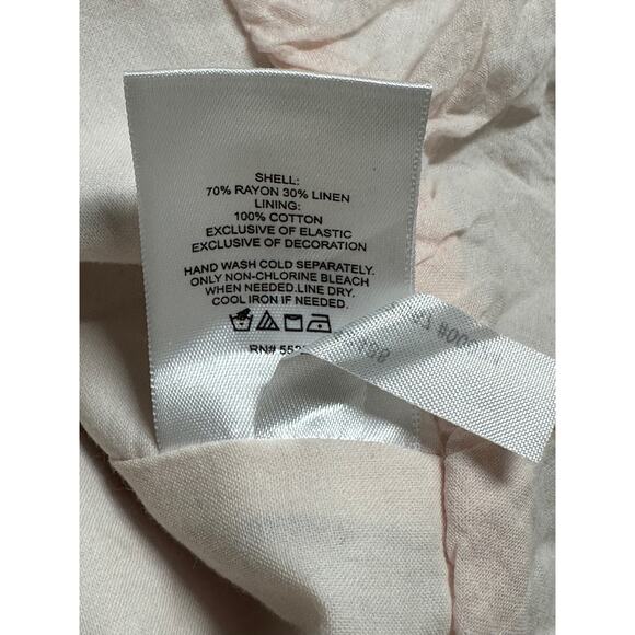 Express Top Womens Medium Pink Floral Crop Peplum Coquette Feminine Romantic - Picture 9 of 12